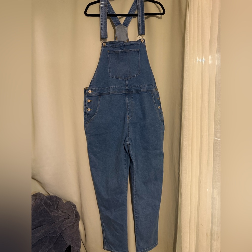 Blue Denim Overalls